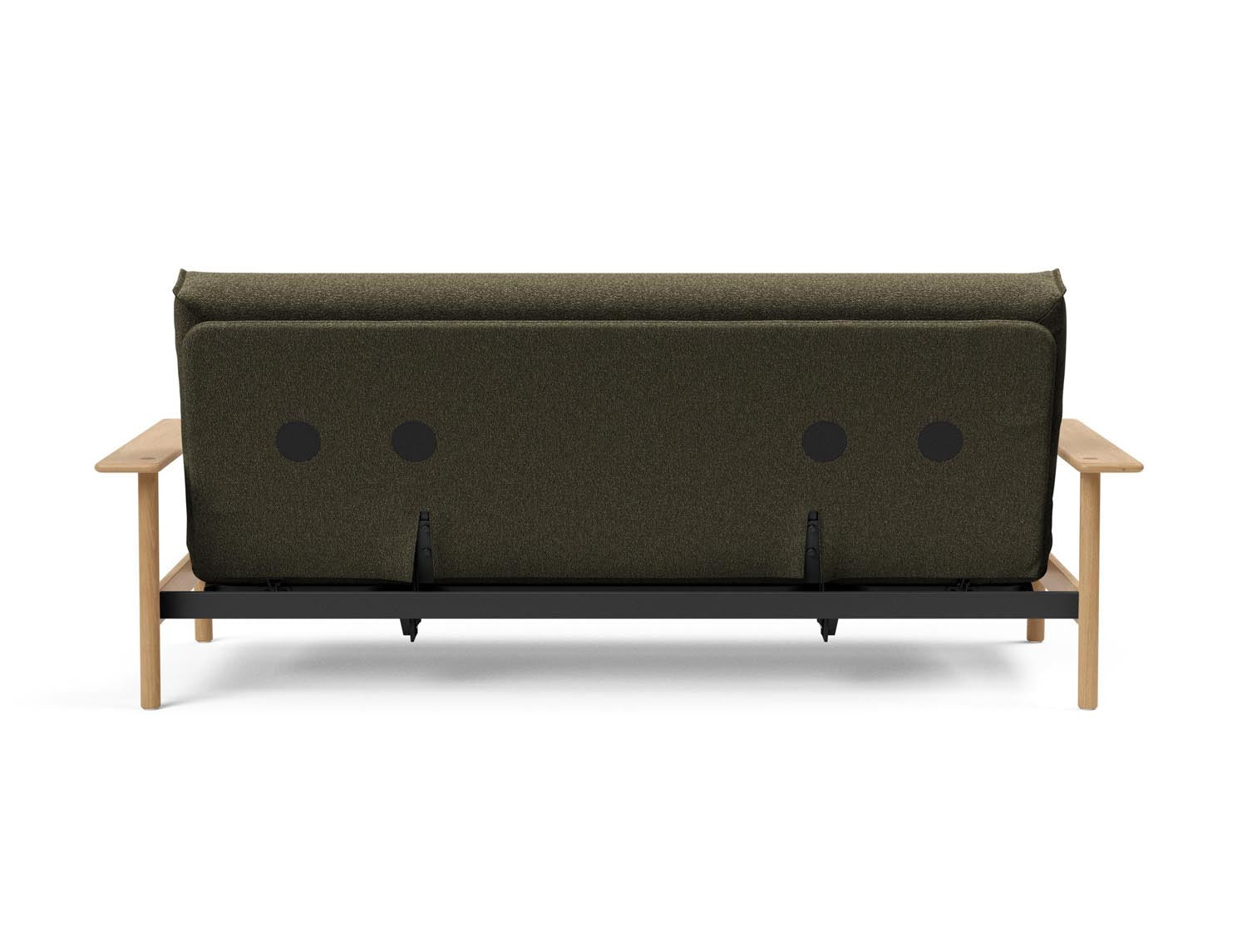 Erleben Sie das Balder Bettsofa 140 Nordic Cover Soft Spring von Innovation Living – eine perfekte Kombination aus modernem Stil und optimalem Schlafkomfort.