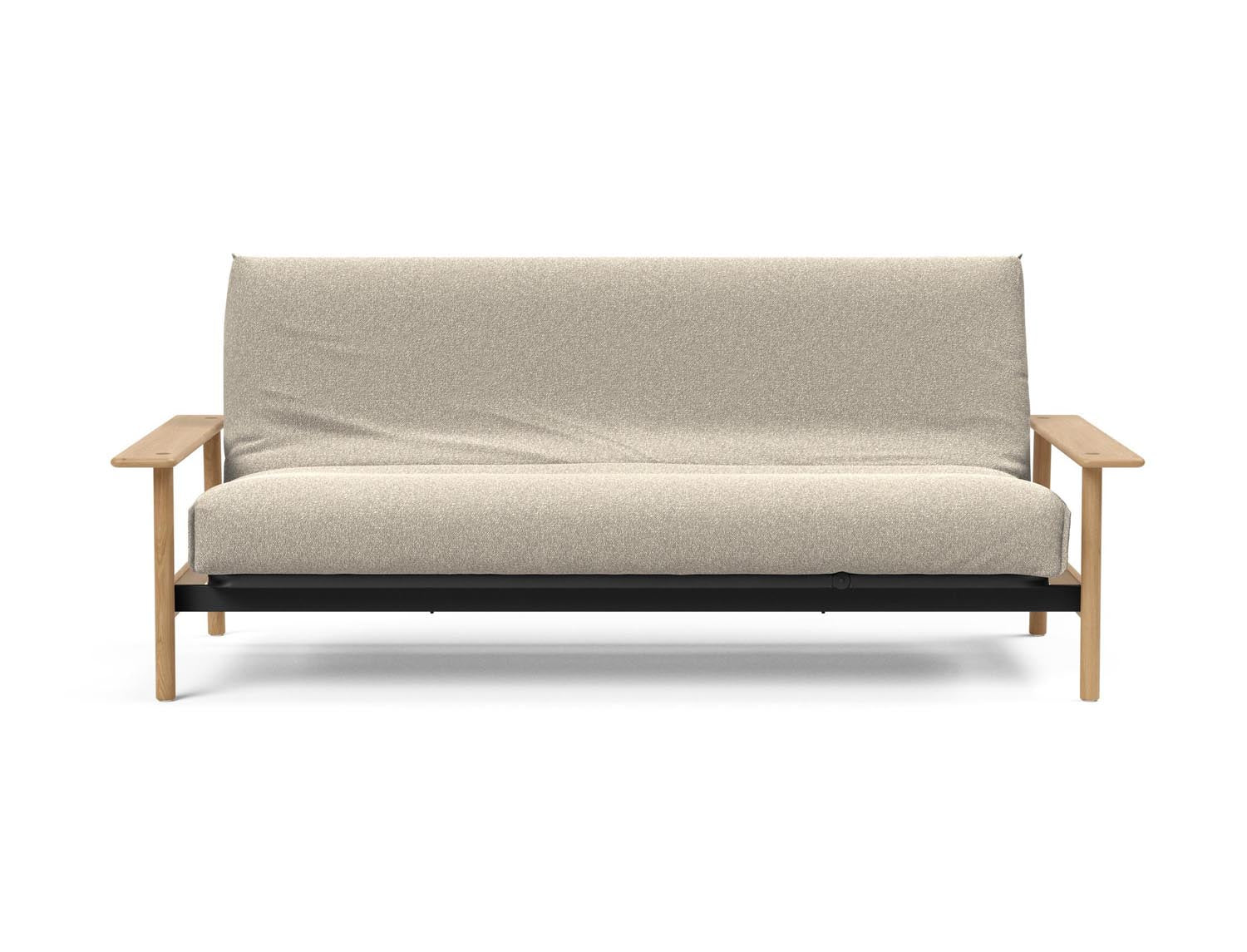 Elegantes Balder Bettsofa 140 in Nordic Cover, perfekt für zeitgemäße Wohnkonzepte, vereint Funktionalität und Gemütlichkeit.