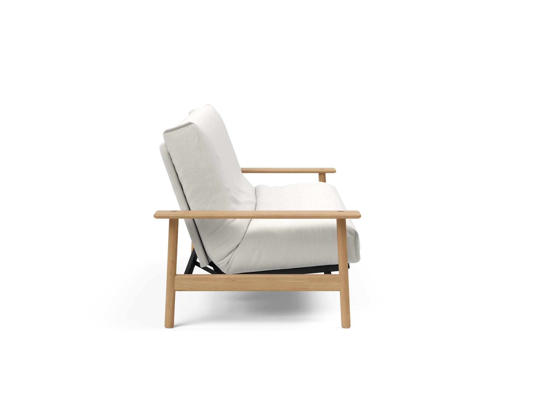 Erleben Sie das Balder Bettsofa 140 Nordic Cover Soft Spring – eine harmonische Verbindung von skandinavischem Stil und optimalem Komfort für jeden Raum.