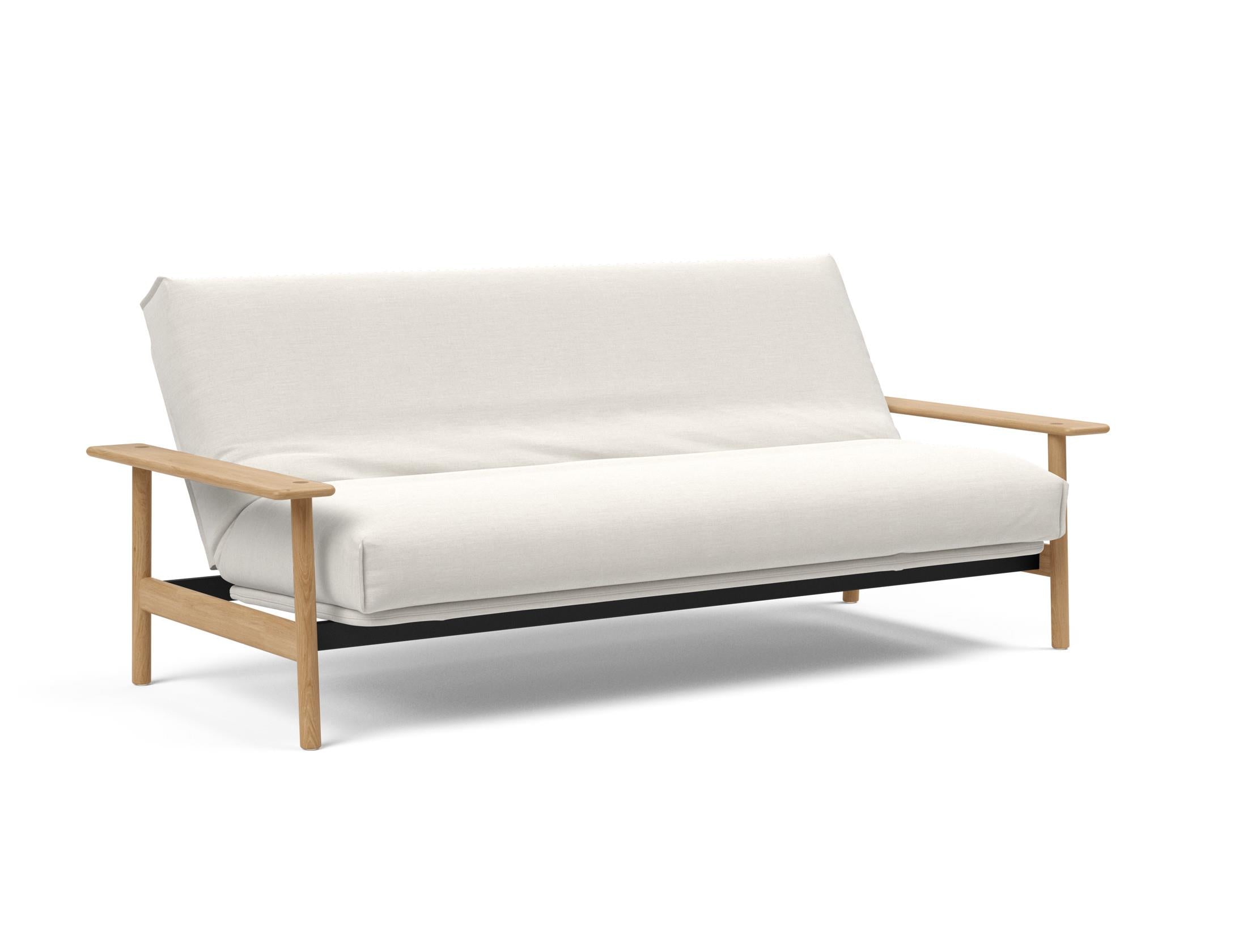 Entdecken Sie das Balder Bettsofa 140 Nordic Cover: Funktionalität trifft auf elegantes nordisches Design und außergewöhnlichen Komfort für erholsame Nächte.