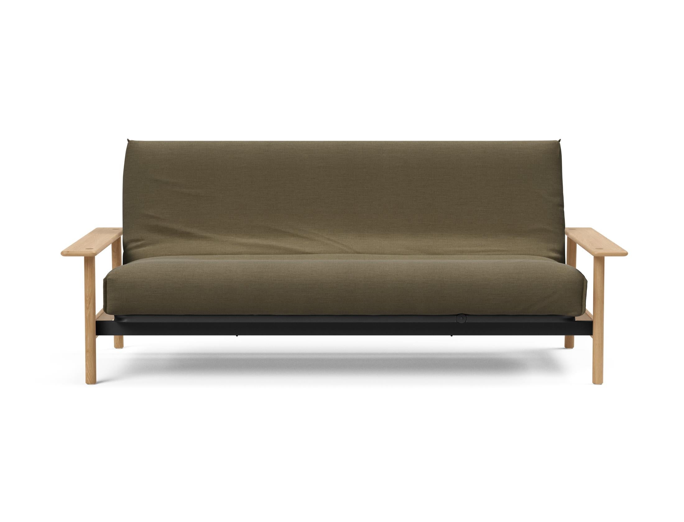 Entdecken Sie das Balder Bettsofa 140 Nordic Cover Soft Spring von Innovation Living – stilvolles Design trifft auf höchsten Schlafkomfort für Ihr Zuhause.
