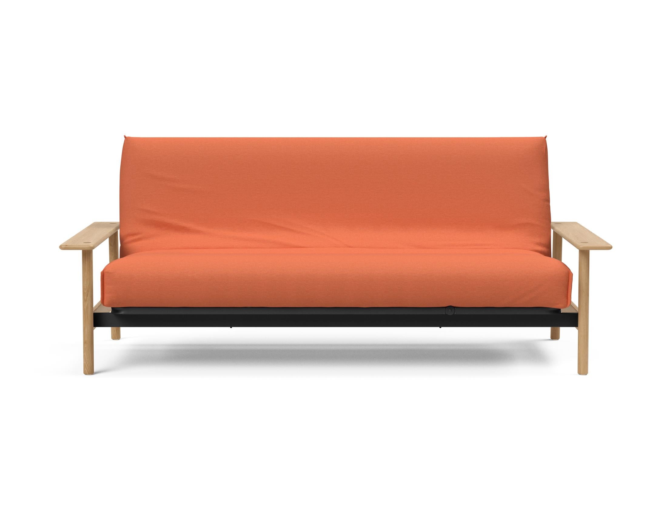 Entdecken Sie das Balder Bettsofa 140 Nordic Cover Soft Spring von Innovation Living – stilvolles Design trifft auf höchsten Schlafkomfort für Ihr Zuhause.