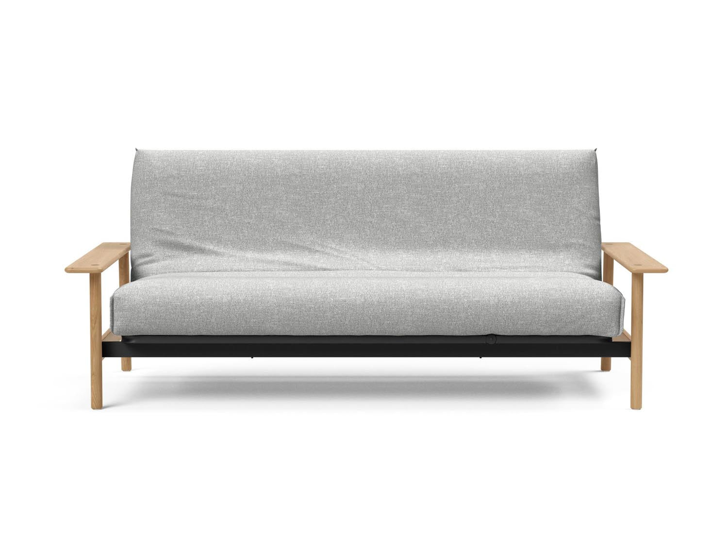 Stylisches Balder Bettsofa 140 in Nordic Cover, ideal für entspannte Abende und komfortablen Schlaf dank innovativer Soft Spring-Federung.