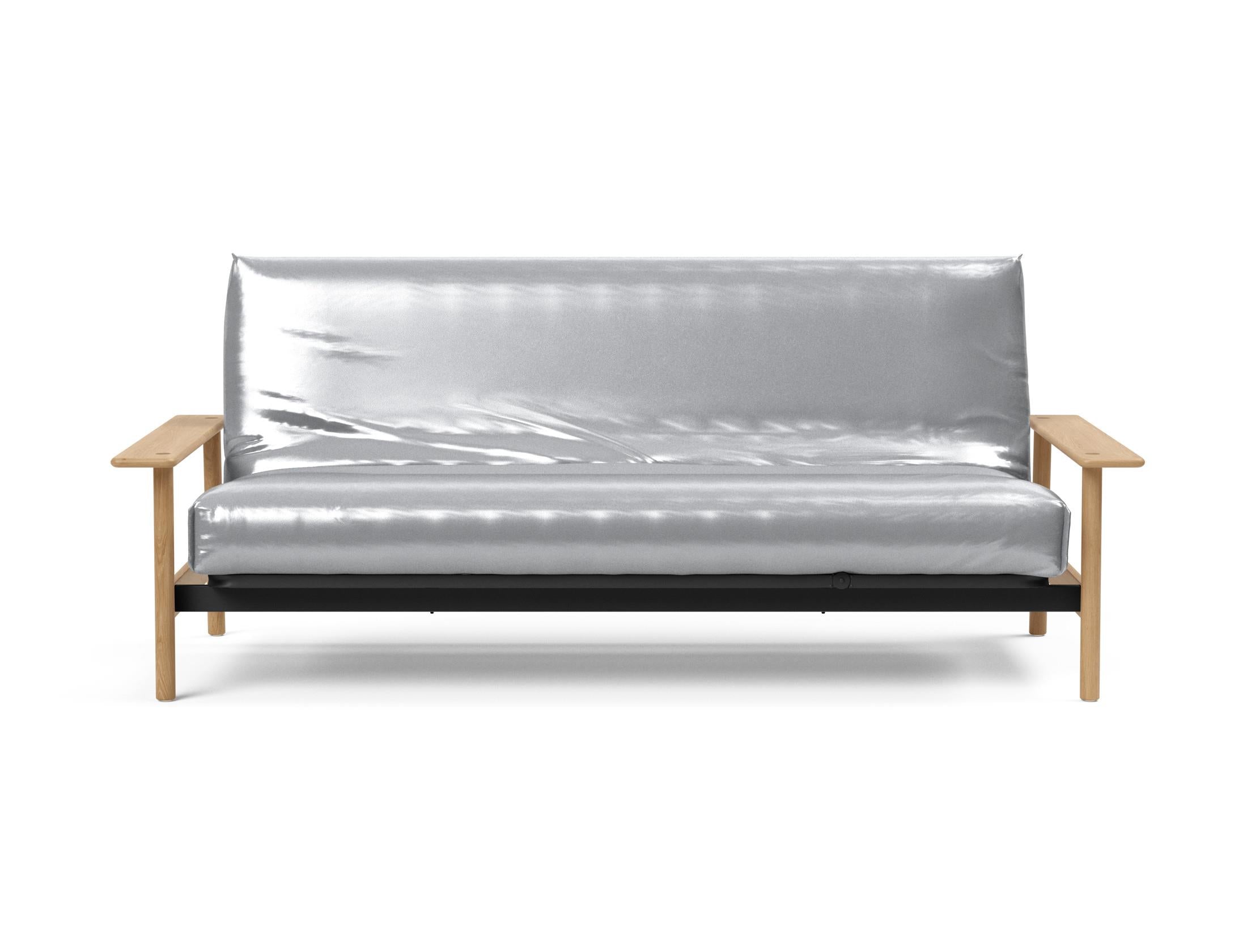 Modernes Balder Bettsofa 140 mit Nordic Cover, perfekt für gemütliche Abende und als funktionale Schlaflösung für Gäste.