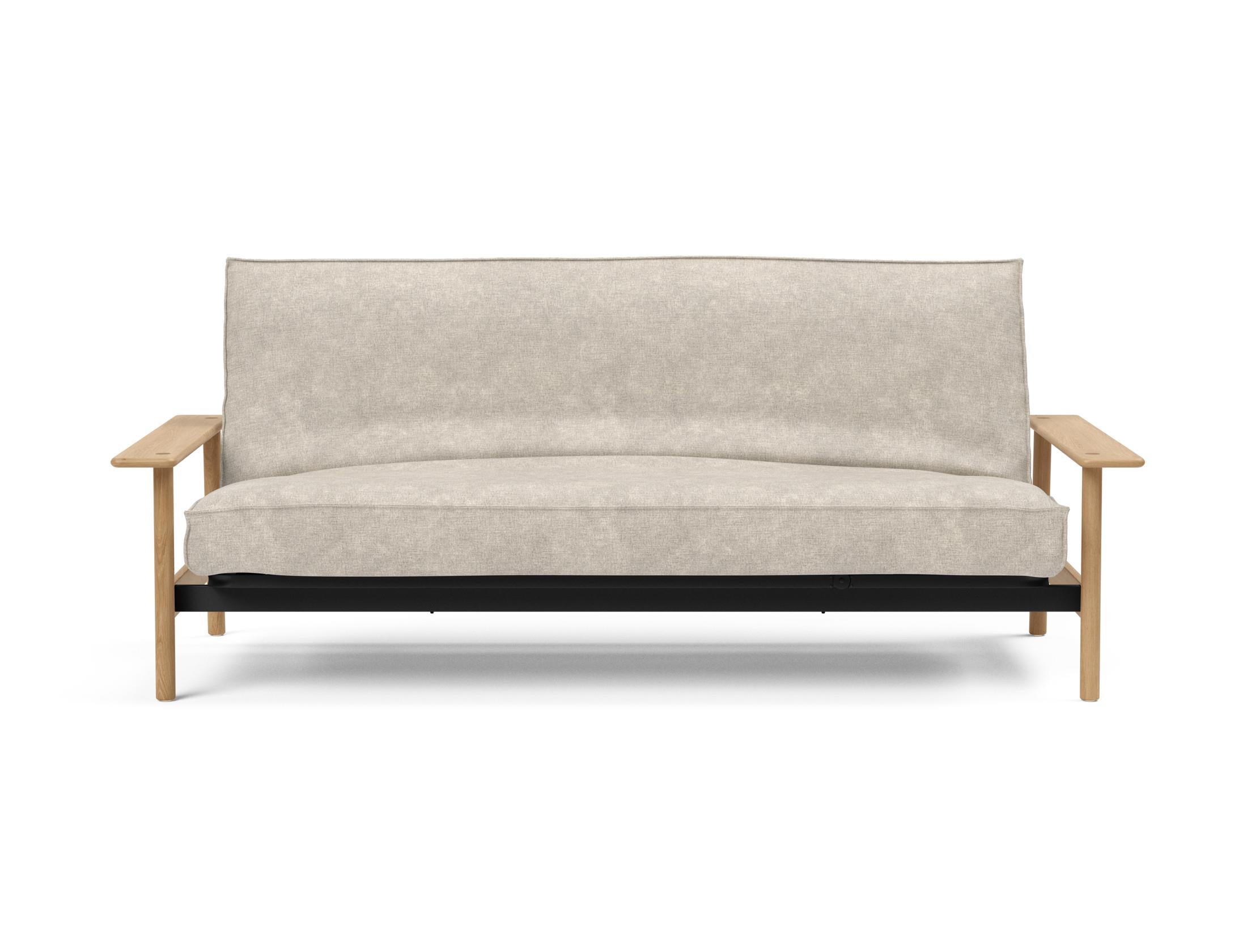 Entdecken Sie das Balder Bettsofa 140 Sharp Plus Cover Soft Spring von Innovation Living – stilvoll, bequem und ideal für jedes Zuhause.