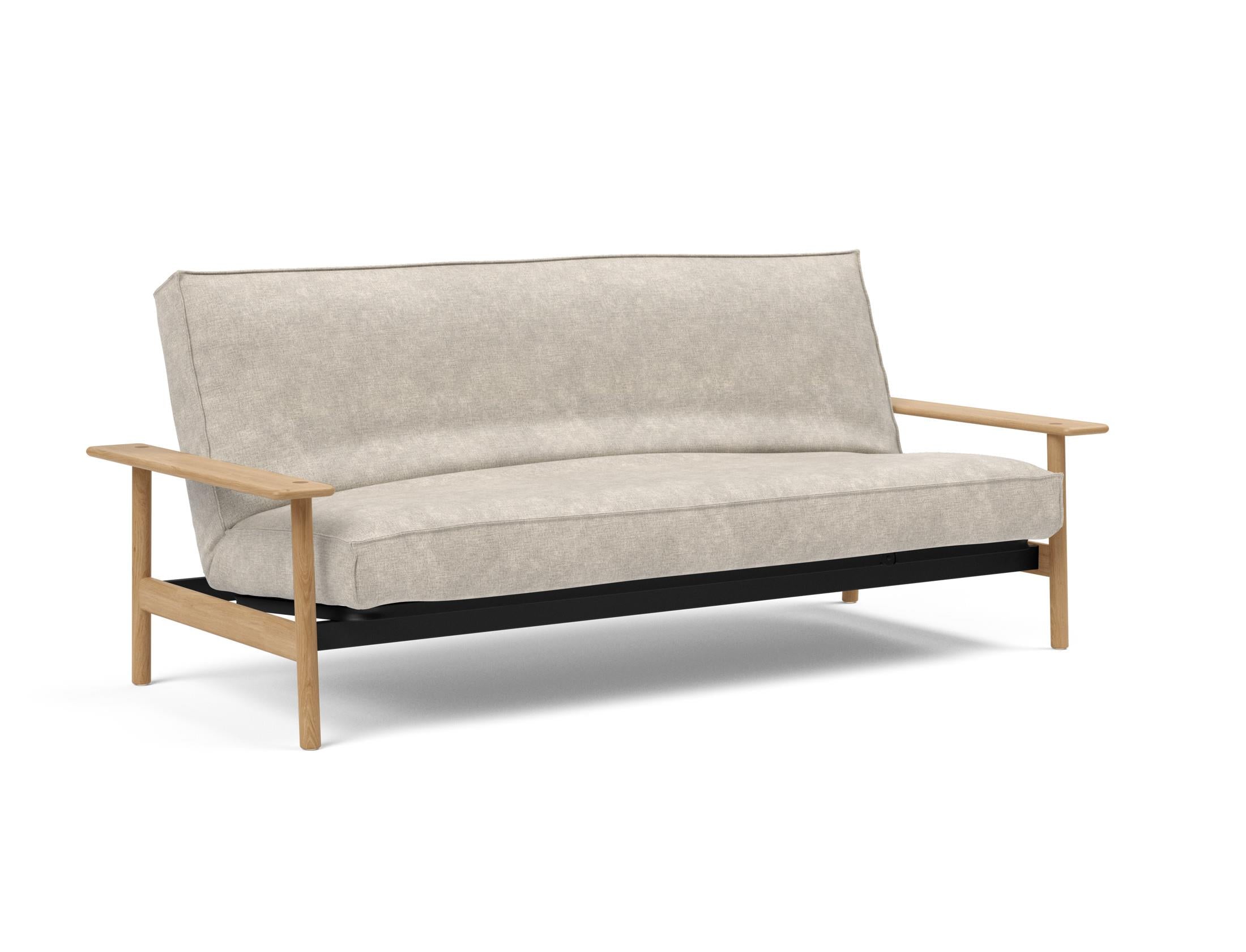 Erleben Sie das Balder Bettsofa 140 Sharp Plus Cover Soft Spring von Innovation Living – modernes Design, hervorragender Komfort und vielseitig einsetzbar.