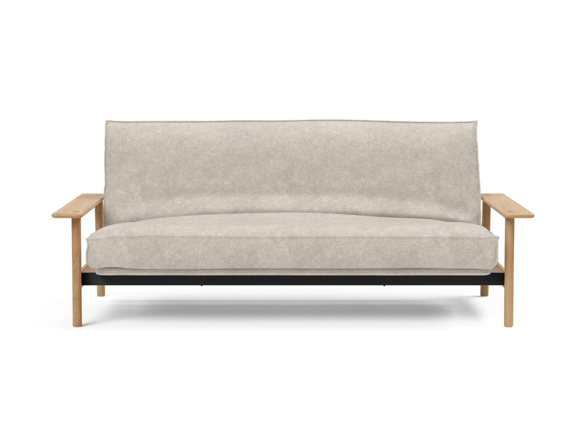 Balder Bettsofa 140 Sharp Plus Cover mit Gestellbezug Soft Spring in 280 Avella Sand präsentiert im Onlineshop von KAQTU Design AG. Bettsofa ist von Innovation Living