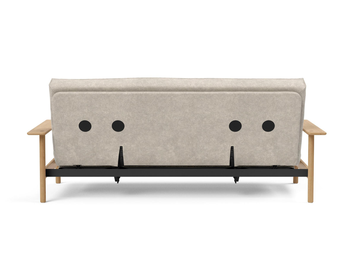 Balder Bettsofa 140 Sharp Plus Cover mit Gestellbezug Soft Spring in 280 Avella Sand präsentiert im Onlineshop von KAQTU Design AG. Bettsofa ist von Innovation Living
