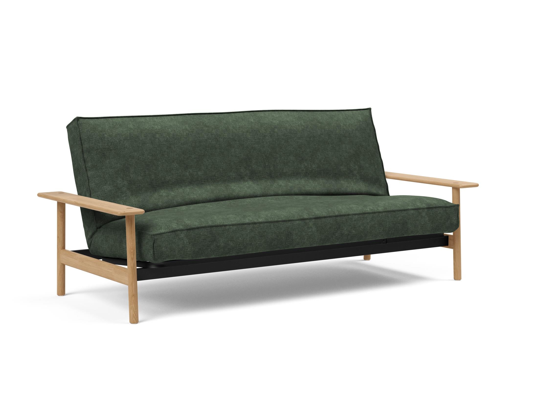 Erleben Sie das Balder Bettsofa 140 Sharp Plus Cover Soft Spring von Innovation Living – modernes Design, hervorragender Komfort und vielseitig einsetzbar.