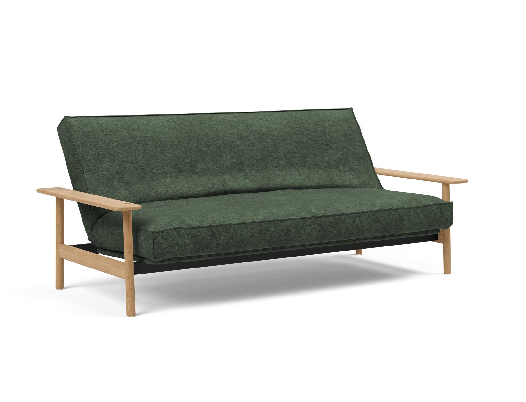 Erleben Sie das Balder Bettsofa 140 Sharp Plus Cover – ein elegantes, vielseitiges Schlafsofa, das Komfort und dänisches Design vereint.