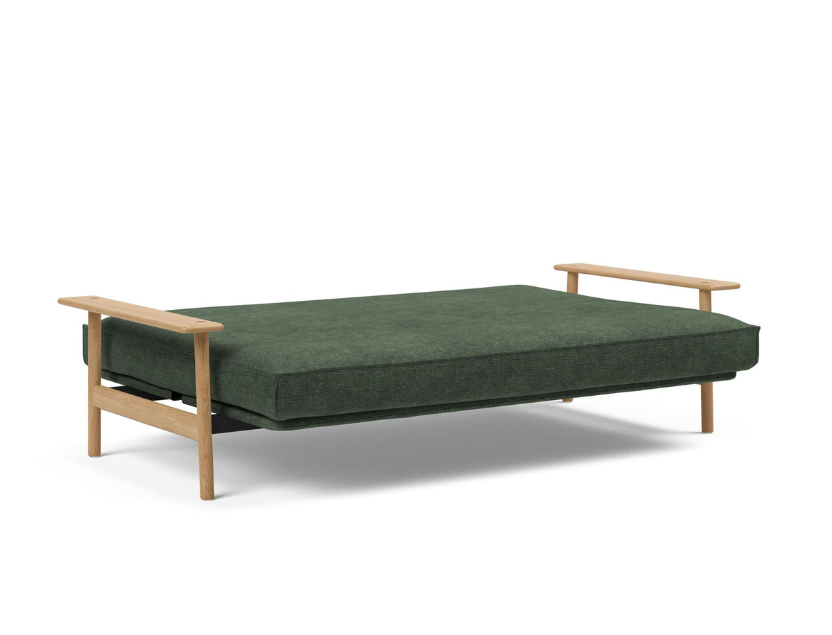 Balder Bettsofa 140 Sharp Plus Cover mit Gestellbezug Soft Spring in 281 Avella Pine Green präsentiert im Onlineshop von KAQTU Design AG. Bettsofa ist von Innovation Living