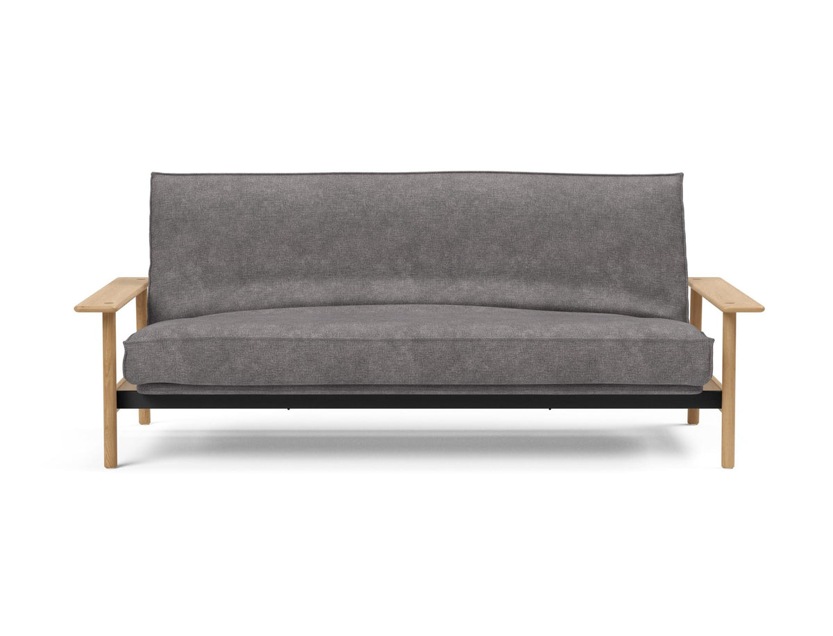 Balder Bettsofa 140 Sharp Plus Cover mit Gestellbezug Soft Spring in 282 Avella Warm Grey präsentiert im Onlineshop von KAQTU Design AG. Bettsofa ist von Innovation Living