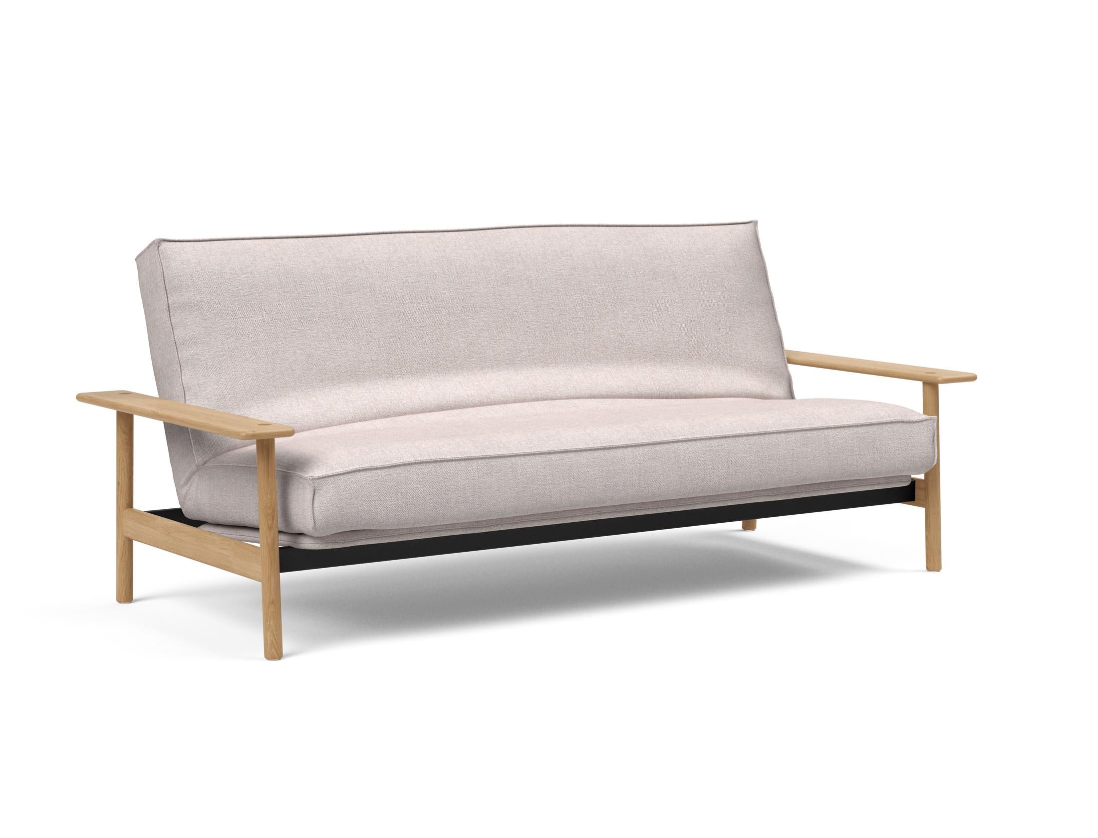 Erleben Sie das Balder Bettsofa 140 Sharp Plus Cover Soft Spring von Innovation Living – modernes Design, hervorragender Komfort und vielseitig einsetzbar.
