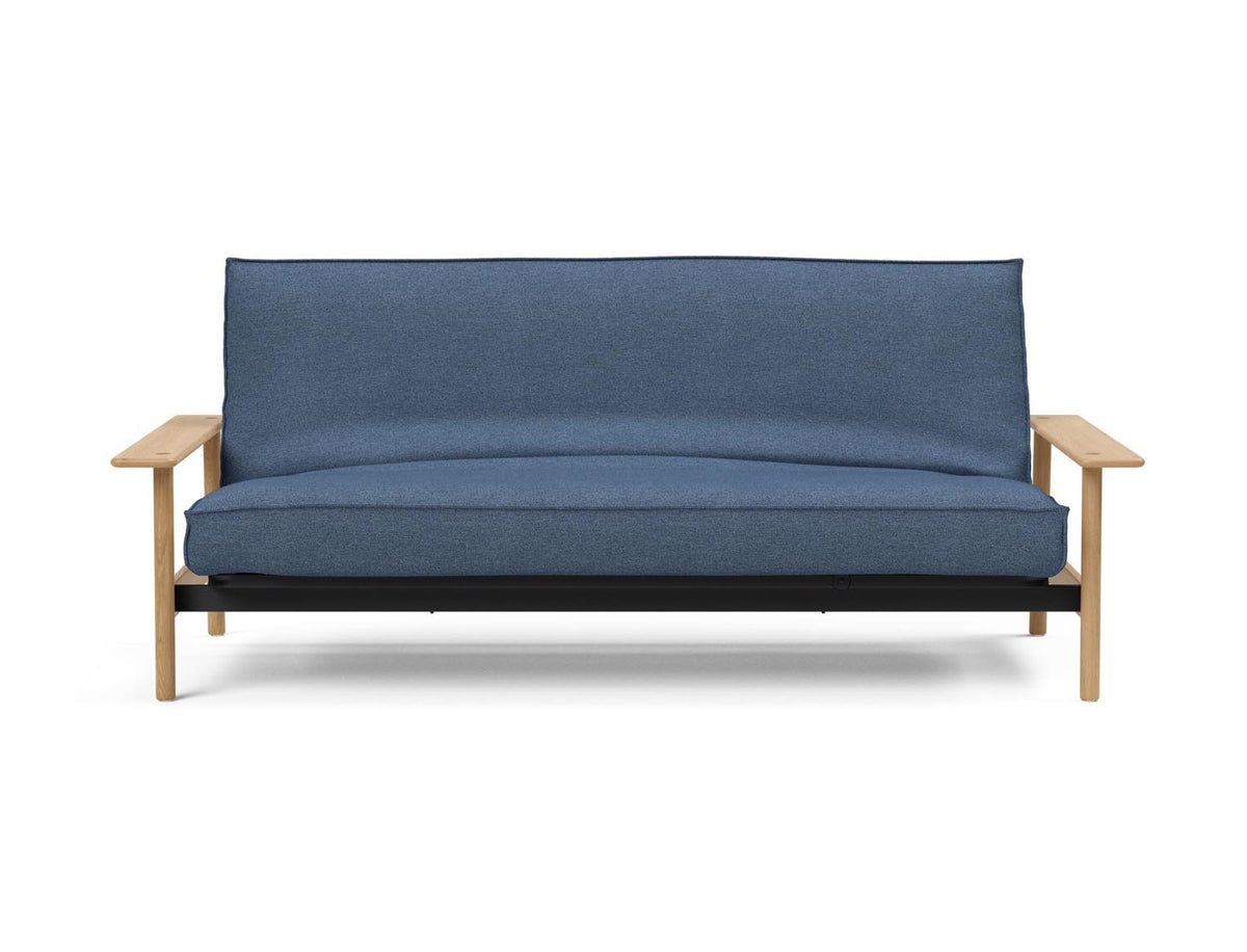 Balder Bettsofa 140 Sharp Plus Cover mit Gestellbezug Soft Spring in 302 Weda Blue präsentiert im Onlineshop von KAQTU Design AG. Bettsofa ist von Innovation Living