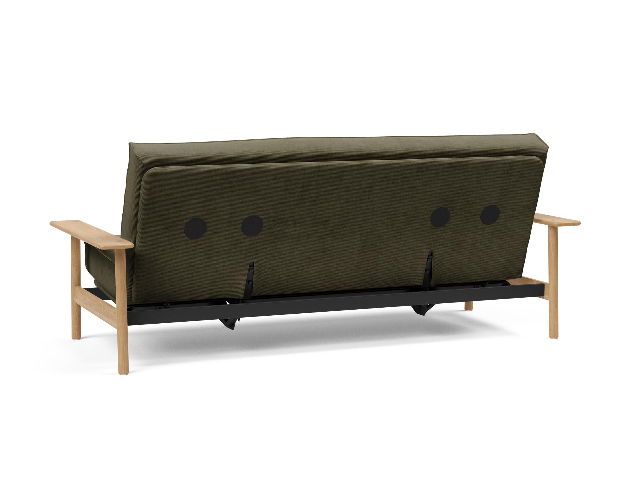 Entdecken Sie das Balder Bettsofa 140 Sharp Plus Cover – ein stilvolles Schlafsofa, das Funktionalität und höchsten Komfort vereint.