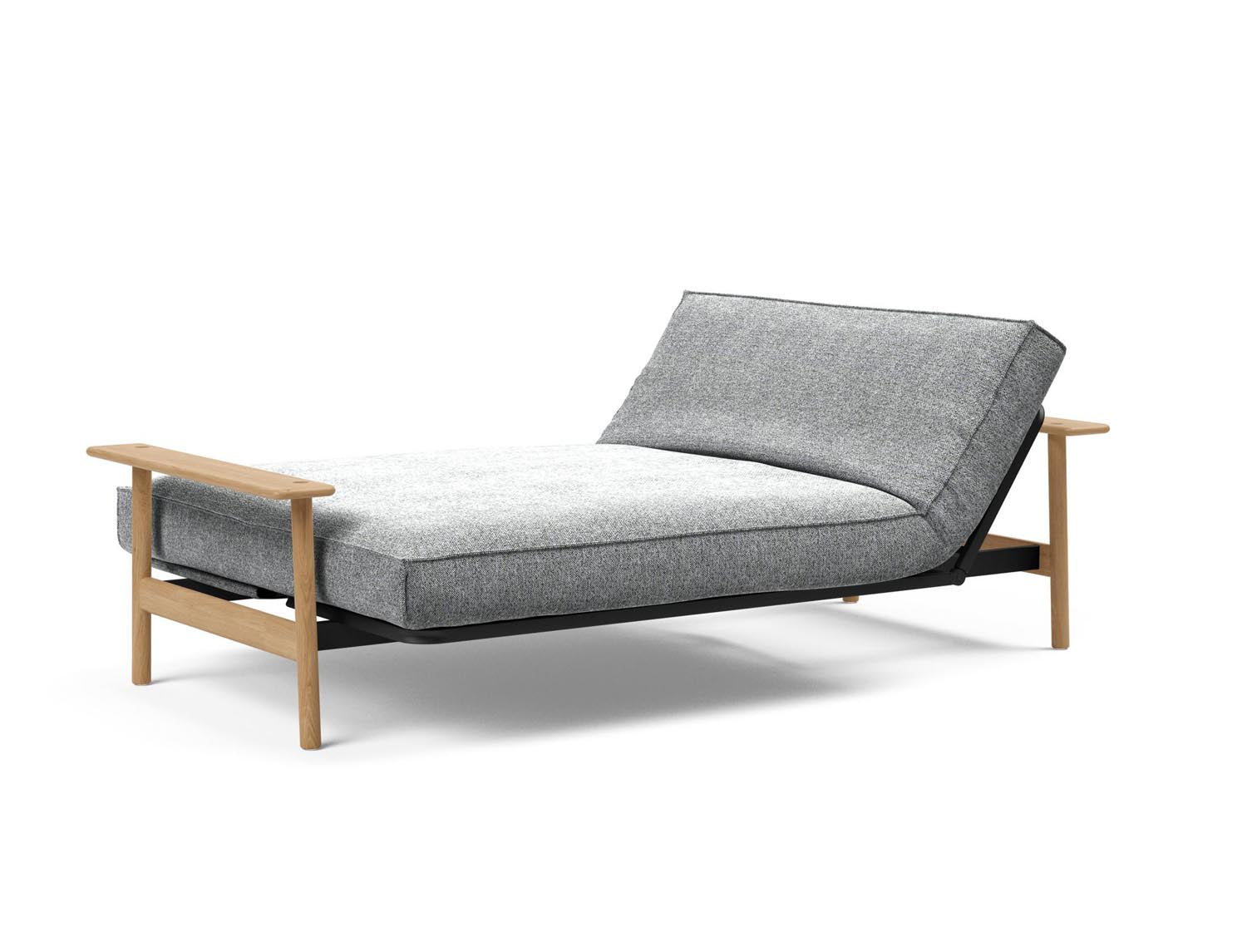 Entdecken Sie das Balder Bettsofa 140 Sharp Plus Cover Soft Spring von Innovation Living – eine perfekte Kombination aus skandinavischem Stil, Funktionalität und hohem Schlafkomfort.