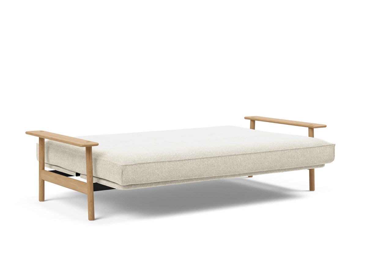 Balder Bettsofa 140 Sharp Plus Cover mit Gestellbezug Soft Spring in 357 Taura Off White präsentiert im Onlineshop von KAQTU Design AG. Bettsofa ist von Innovation Living