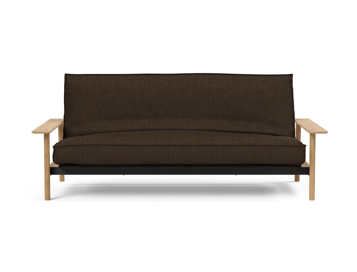 Balder Bettsofa 140 Sharp Plus Cover mit Gestellbezug Soft Spring in 358 Taura Chocco präsentiert im Onlineshop von KAQTU Design AG. Bettsofa ist von Innovation Living