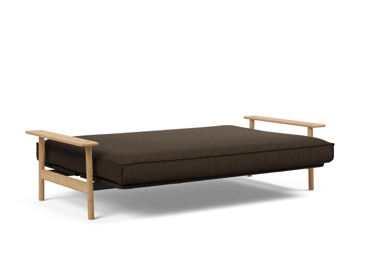 Balder Bettsofa 140 Sharp Plus Cover mit Gestellbezug Soft Spring in 358 Taura Chocco präsentiert im Onlineshop von KAQTU Design AG. Bettsofa ist von Innovation Living