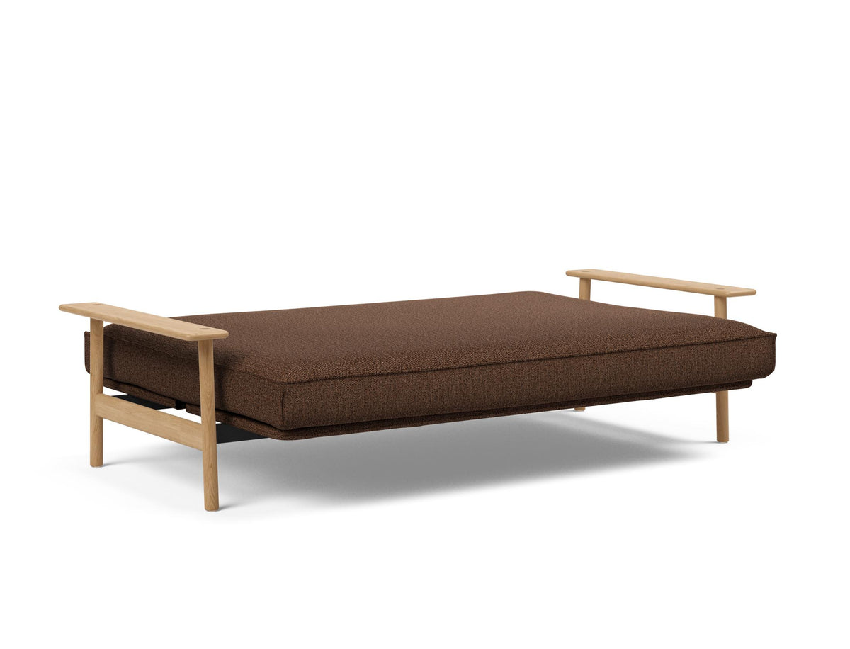 Balder Bettsofa 140 Sharp Plus Cover mit Gestellbezug Soft Spring in 359 Taura Cappuccino präsentiert im Onlineshop von KAQTU Design AG. Bettsofa ist von Innovation Living