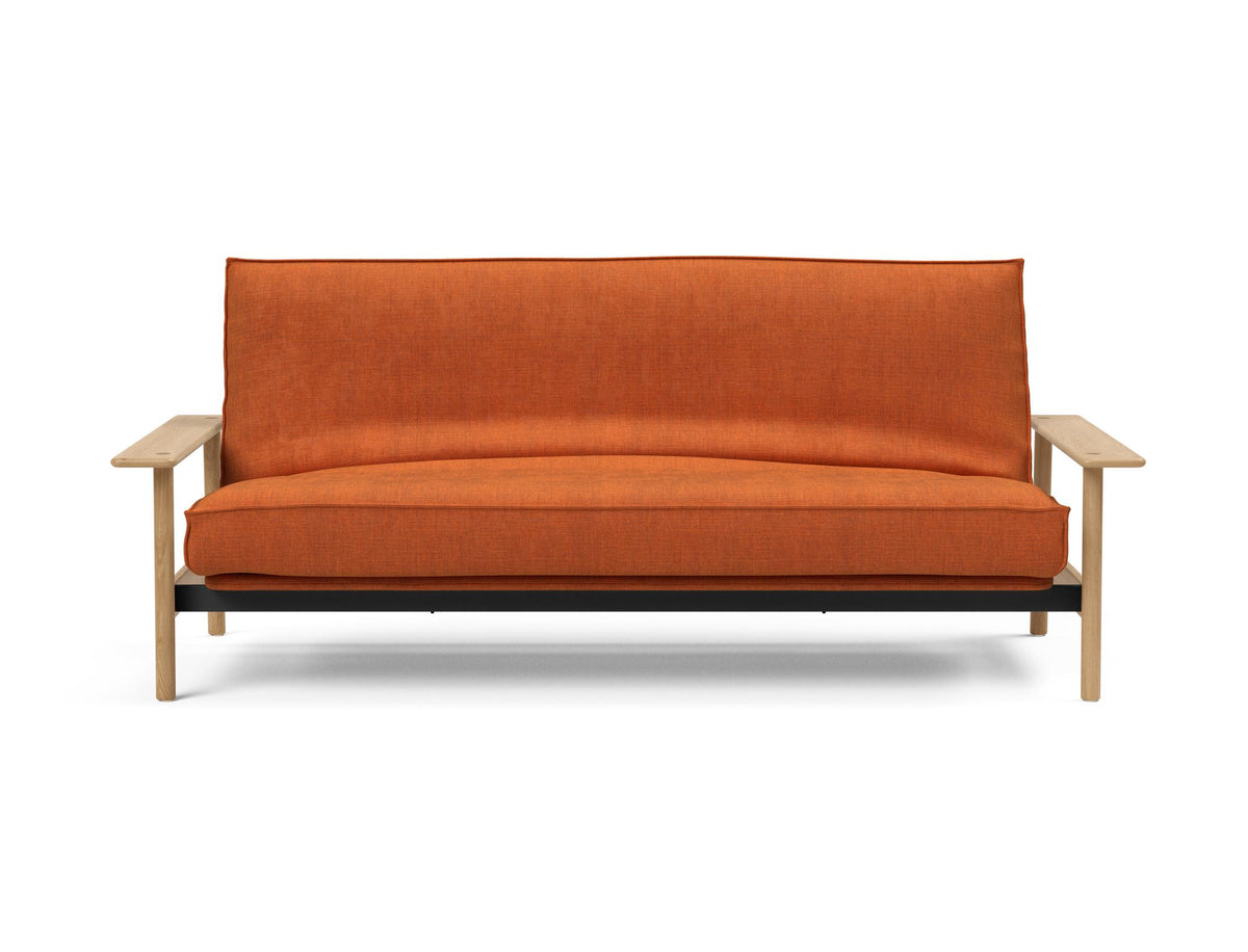 Balder Bettsofa 140 Sharp Plus Cover mit Gestellbezug Soft Spring in 412 Esina Rust Orange präsentiert im Onlineshop von KAQTU Design AG. Bettsofa ist von Innovation Living