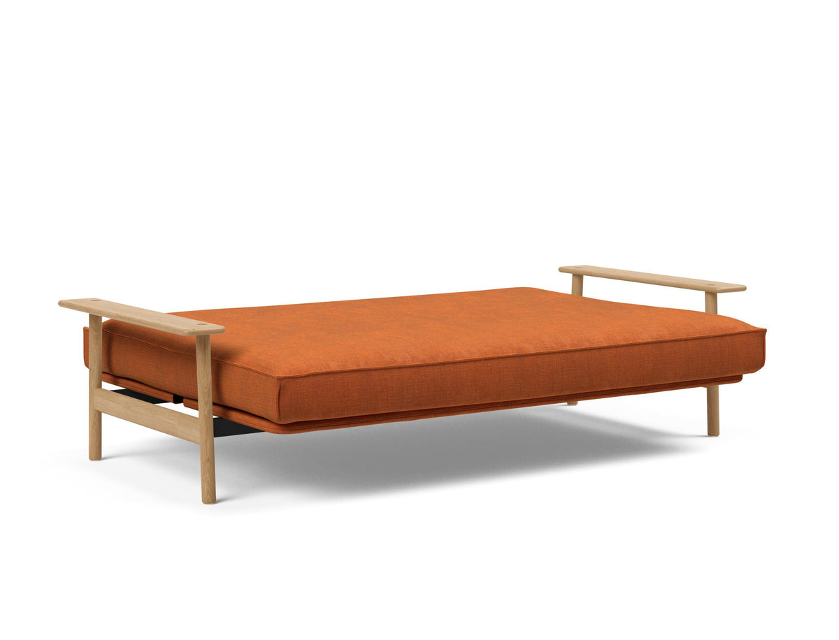 Balder Bettsofa 140 Sharp Plus Cover mit Gestellbezug Soft Spring in 412 Esina Rust Orange präsentiert im Onlineshop von KAQTU Design AG. Bettsofa ist von Innovation Living