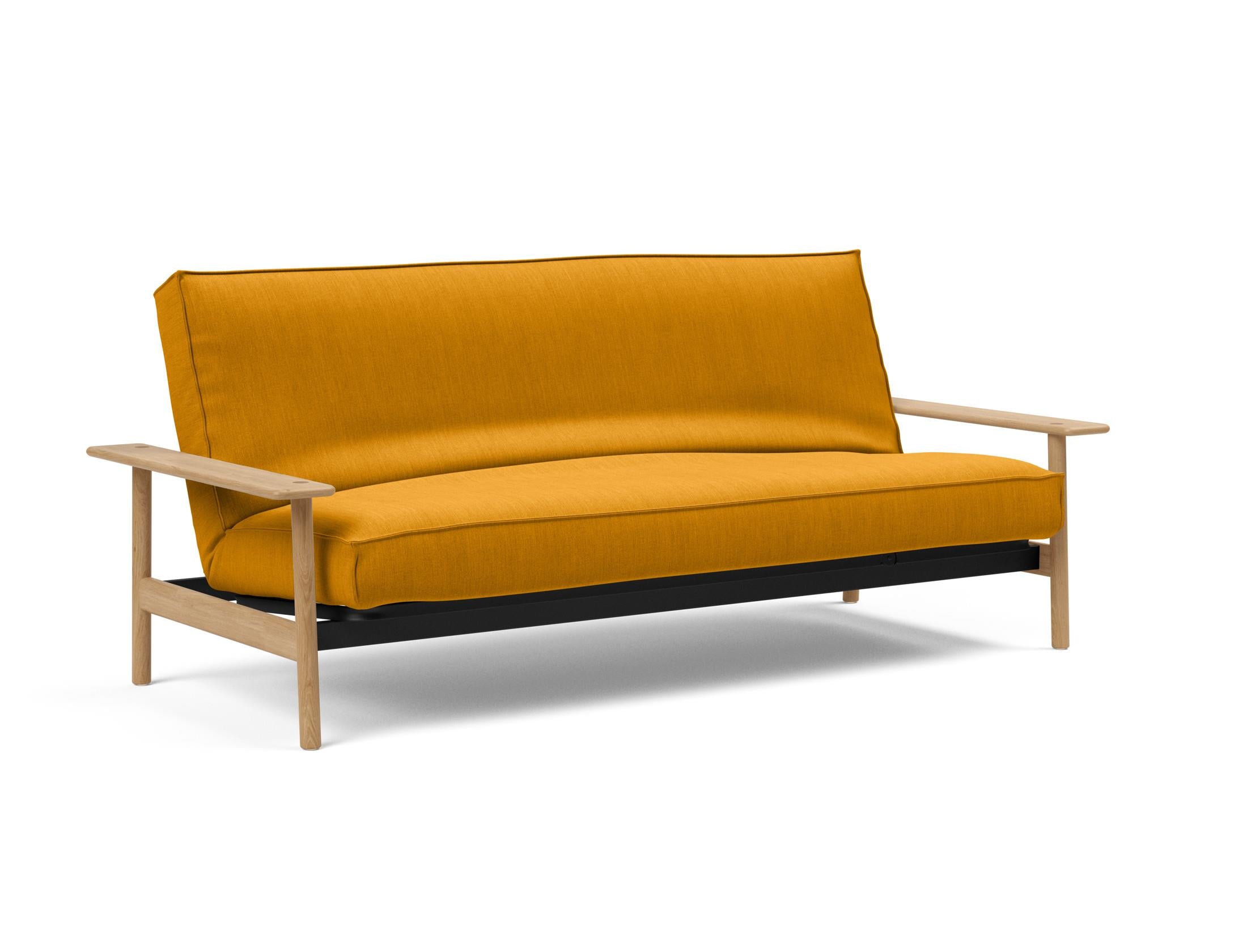 Erleben Sie das Balder Bettsofa 140 Sharp Plus Cover Soft Spring von Innovation Living – modernes Design, hervorragender Komfort und vielseitig einsetzbar.