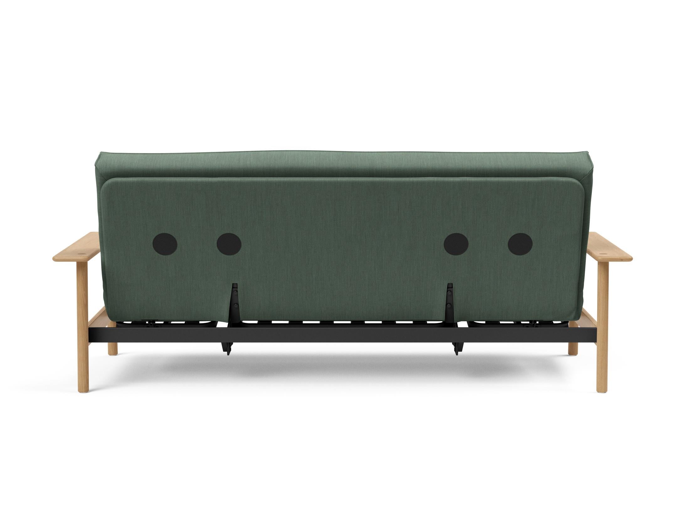 Entdecken Sie das Balder Bettsofa 140 Sharp Plus Cover Soft Spring von Innovation Living – stilvoll, bequem und ideal für jedes Zuhause.