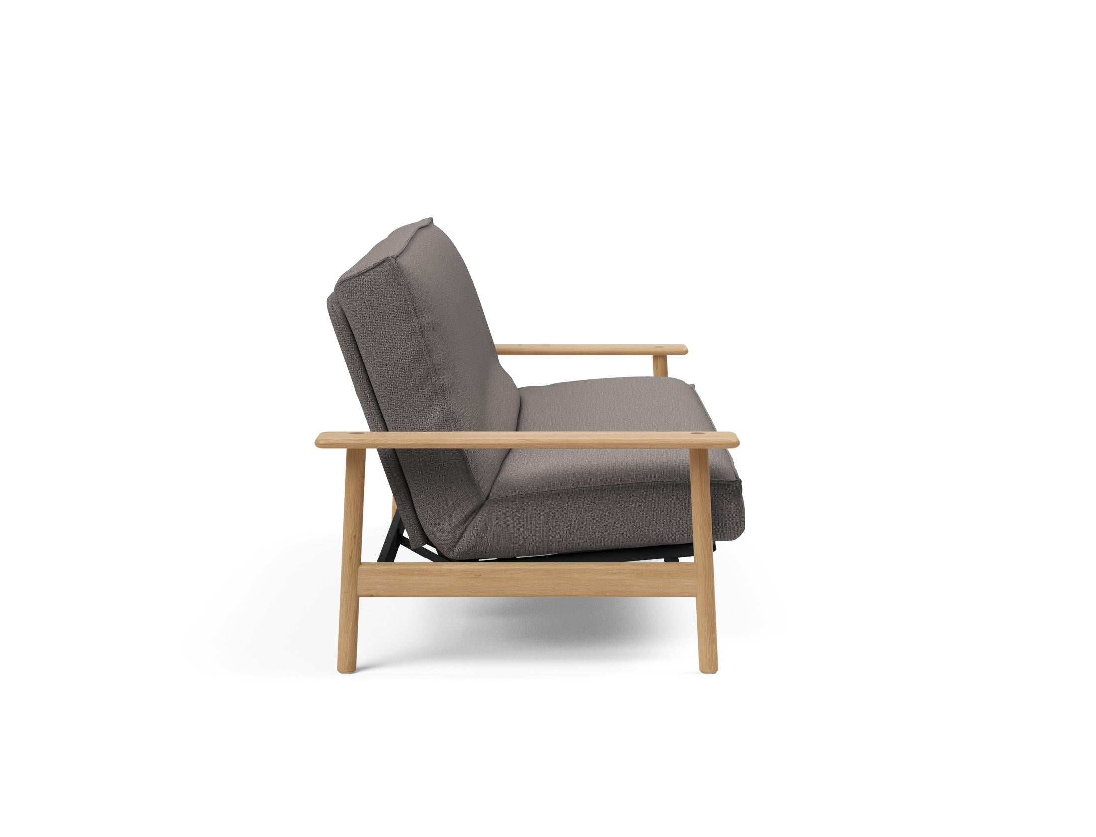 Erleben Sie das Balder Bettsofa 140 Sharp Plus Cover Soft Spring von Innovation Living – modernes Design, hervorragender Komfort und vielseitig einsetzbar.