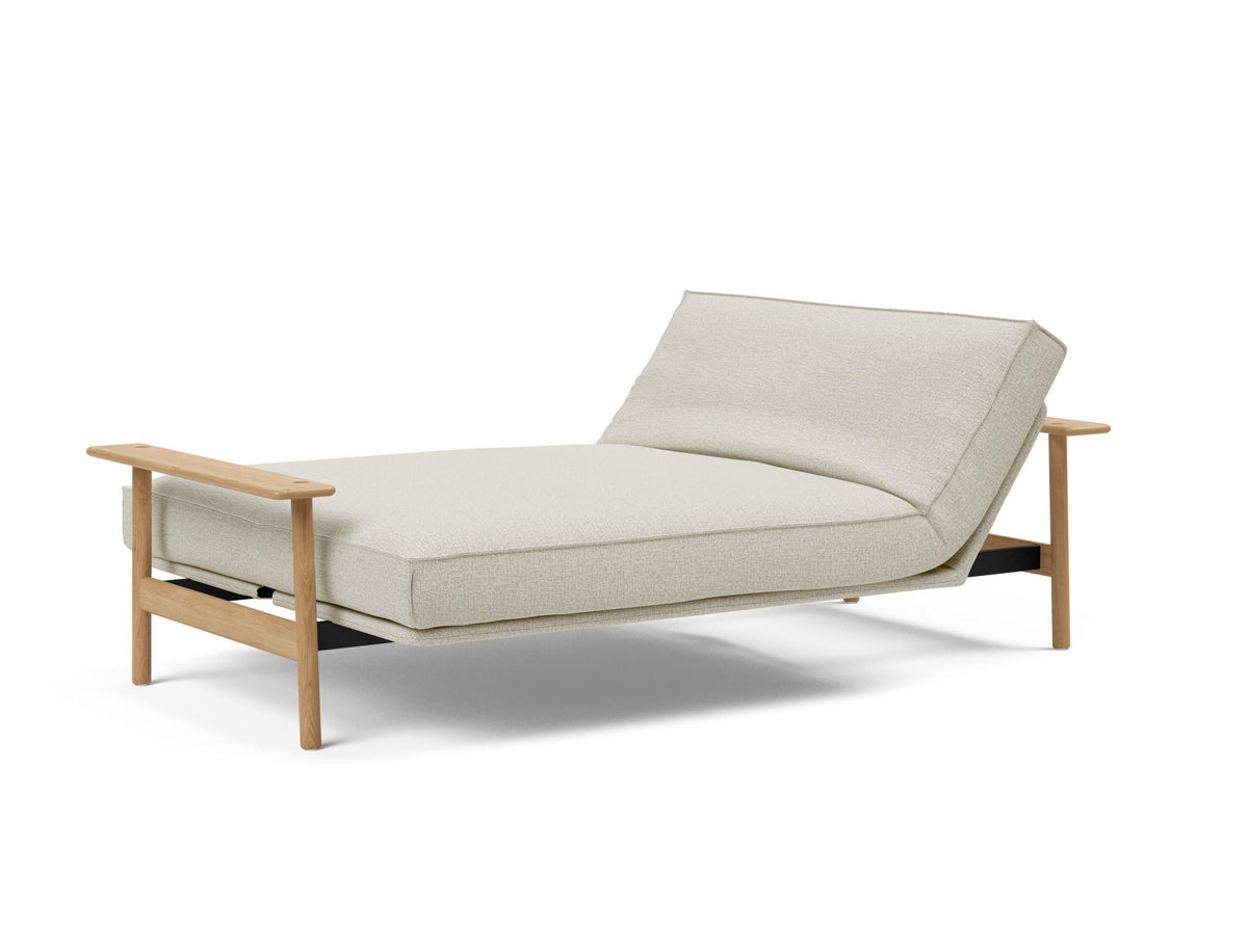 Balder Bettsofa 140 Sharp Plus Cover mit Gestellbezug Soft Spring in 527 Mixed Dance Natural präsentiert im Onlineshop von KAQTU Design AG. Bettsofa ist von Innovation Living