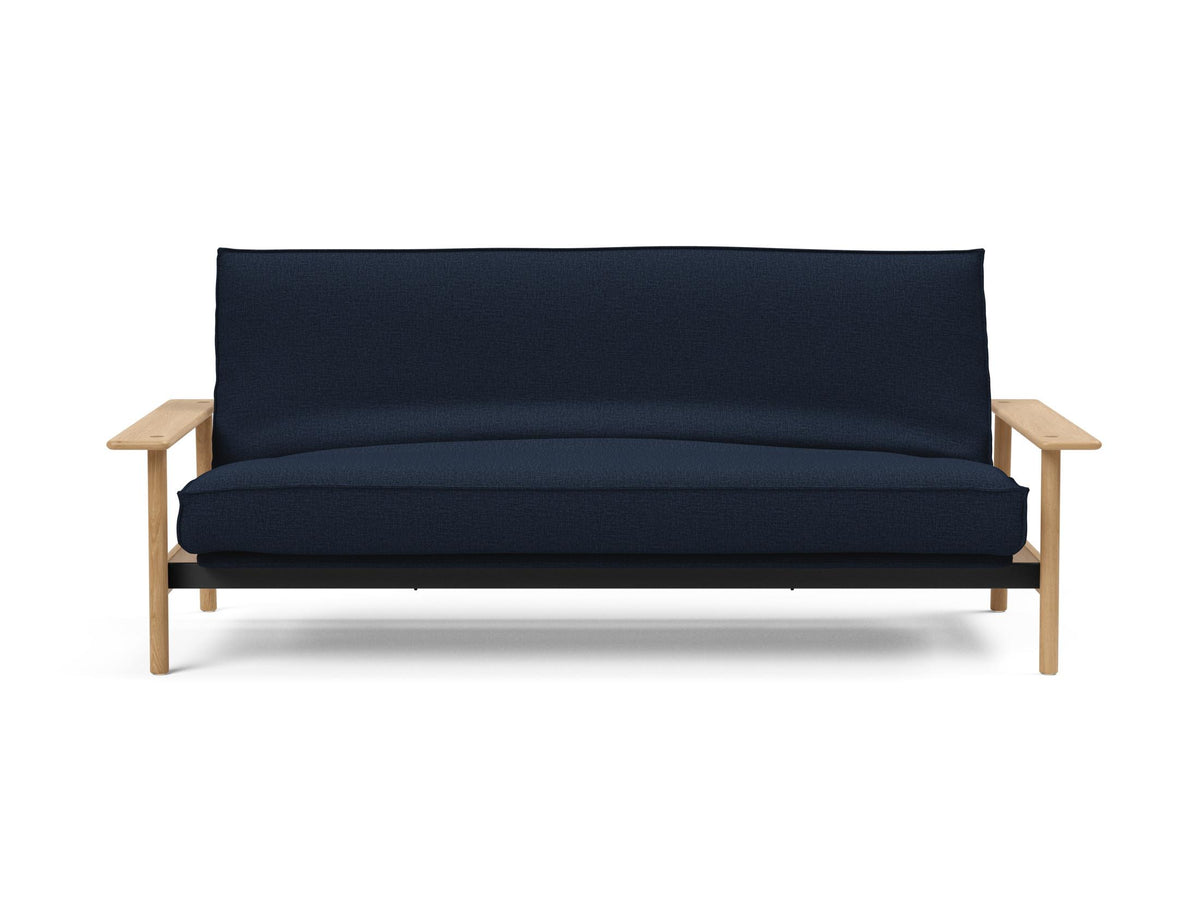 Balder Bettsofa 140 Sharp Plus Cover mit Gestellbezug Soft Spring in 528 Mixed Dance Blue präsentiert im Onlineshop von KAQTU Design AG. Bettsofa ist von Innovation Living
