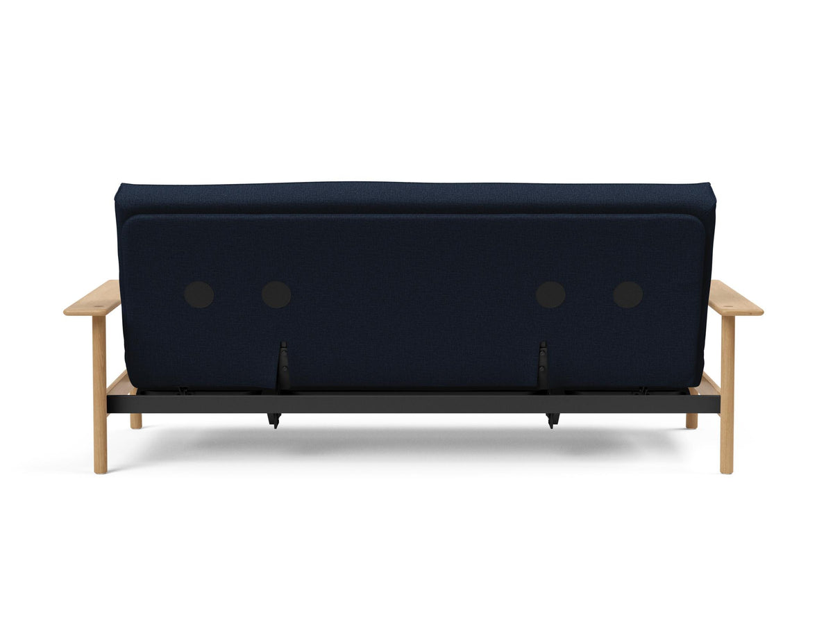 Balder Bettsofa 140 Sharp Plus Cover mit Gestellbezug Soft Spring in 528 Mixed Dance Blue präsentiert im Onlineshop von KAQTU Design AG. Bettsofa ist von Innovation Living