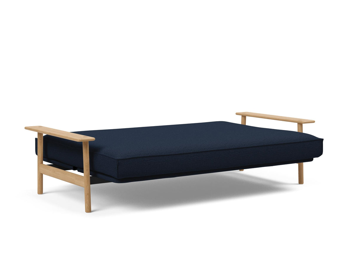 Balder Bettsofa 140 Sharp Plus Cover mit Gestellbezug Soft Spring in 528 Mixed Dance Blue präsentiert im Onlineshop von KAQTU Design AG. Bettsofa ist von Innovation Living