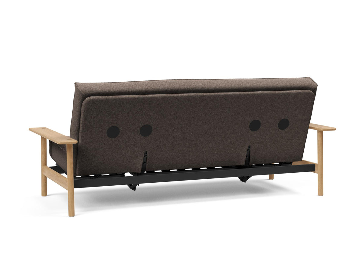 Balder Bettsofa 140 Sharp Plus Cover mit Gestellbezug Soft Spring in 530 Bouclé Taupe präsentiert im Onlineshop von KAQTU Design AG. Bettsofa ist von Innovation Living