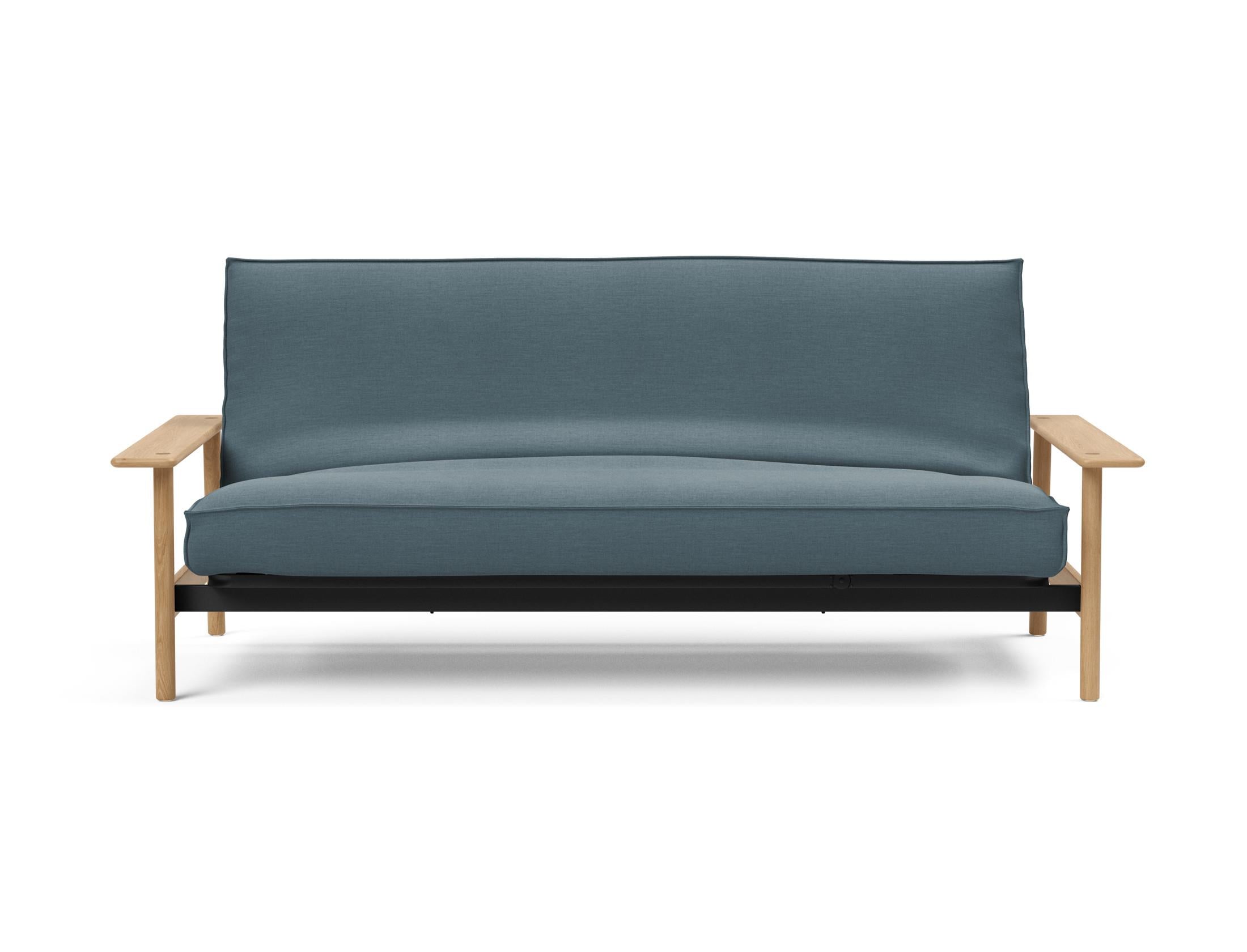 Elegantes Balder Bettsofa 140 mit Soft Spring Bezug, ideal für stilvolle Wohnräume und entspannte Nächte.
