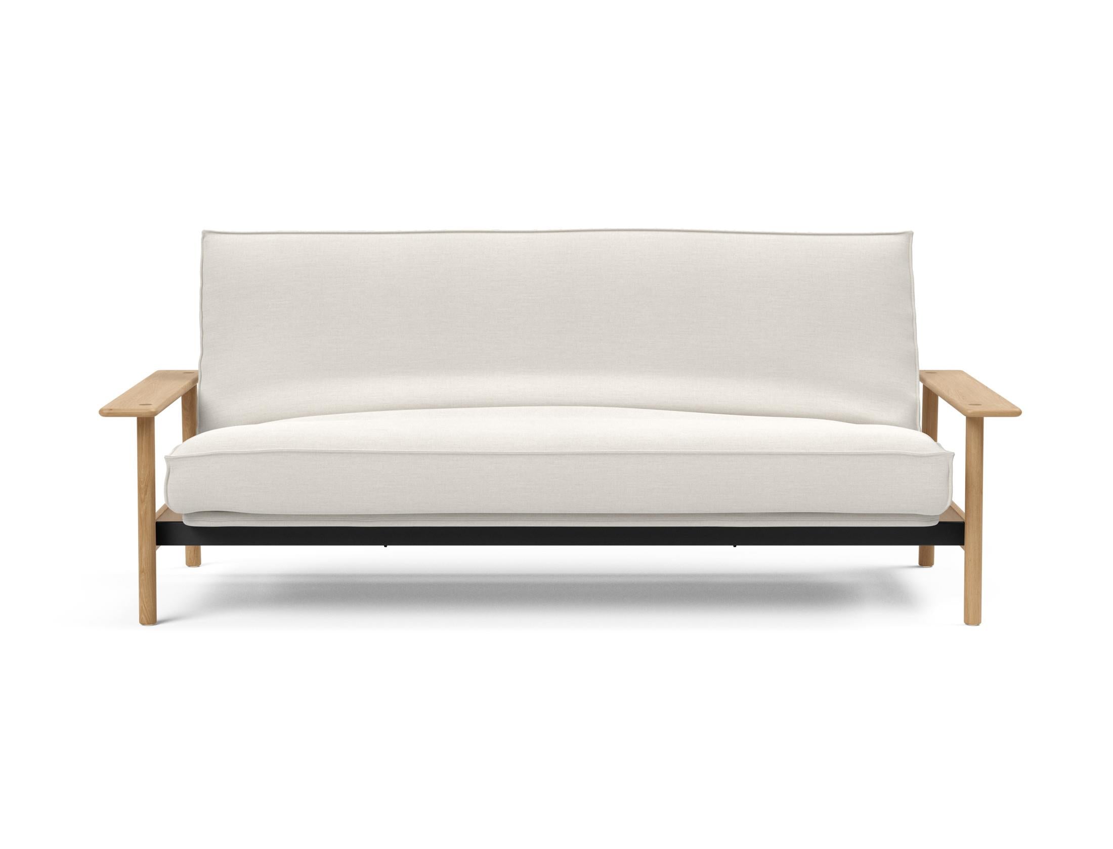 Modernes Balder Bettsofa 140 in elegantem Design, ausgestattet mit einem bequemen Soft Spring Bezug für vielseitige Nutzung im Wohnraum.