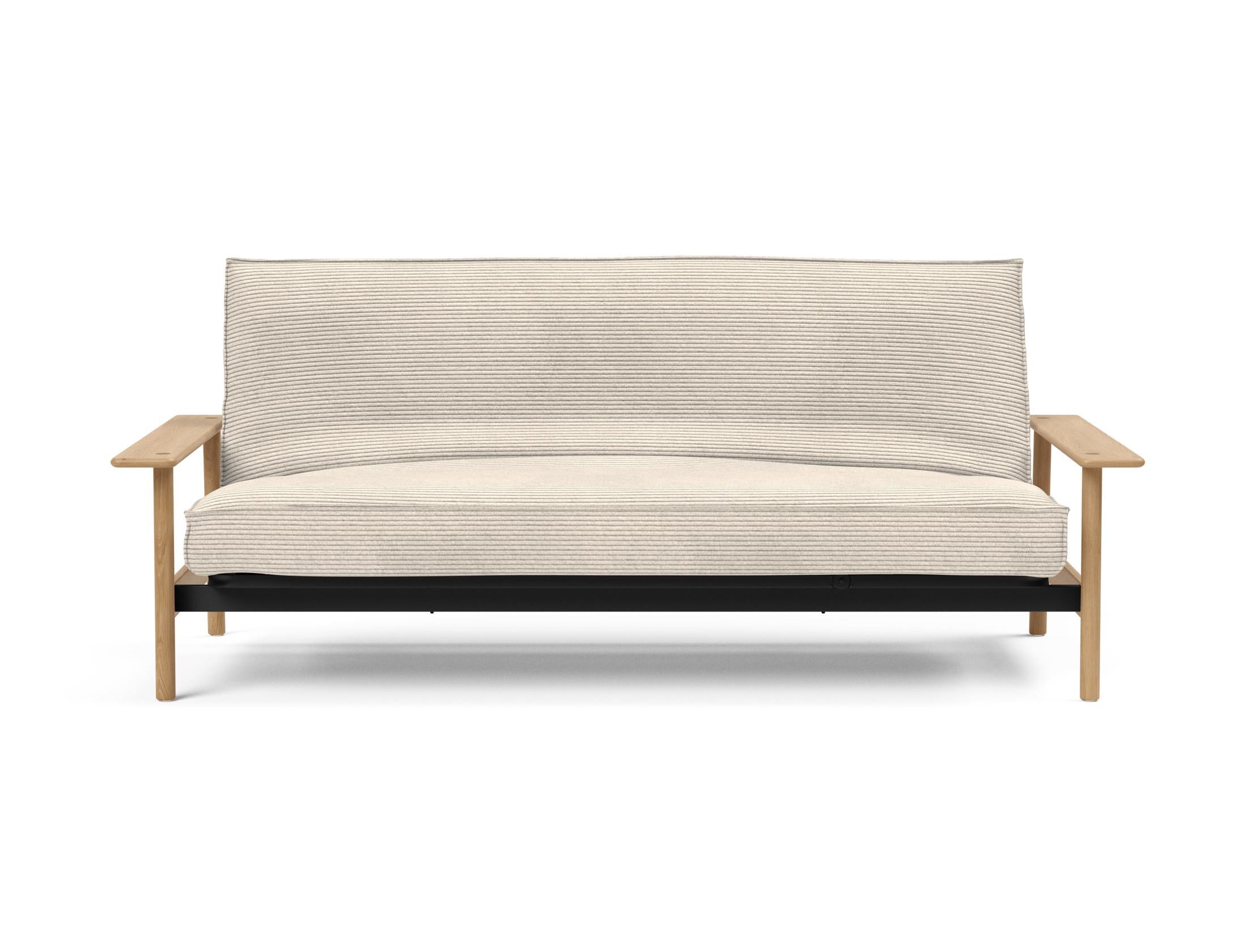 Stylisches Balder Bettsofa 140 von Innovation Living, ideal für entspannte Nächte und elegantes Wohndesign, ausgestattet mit weichem Soft Spring Bezug.