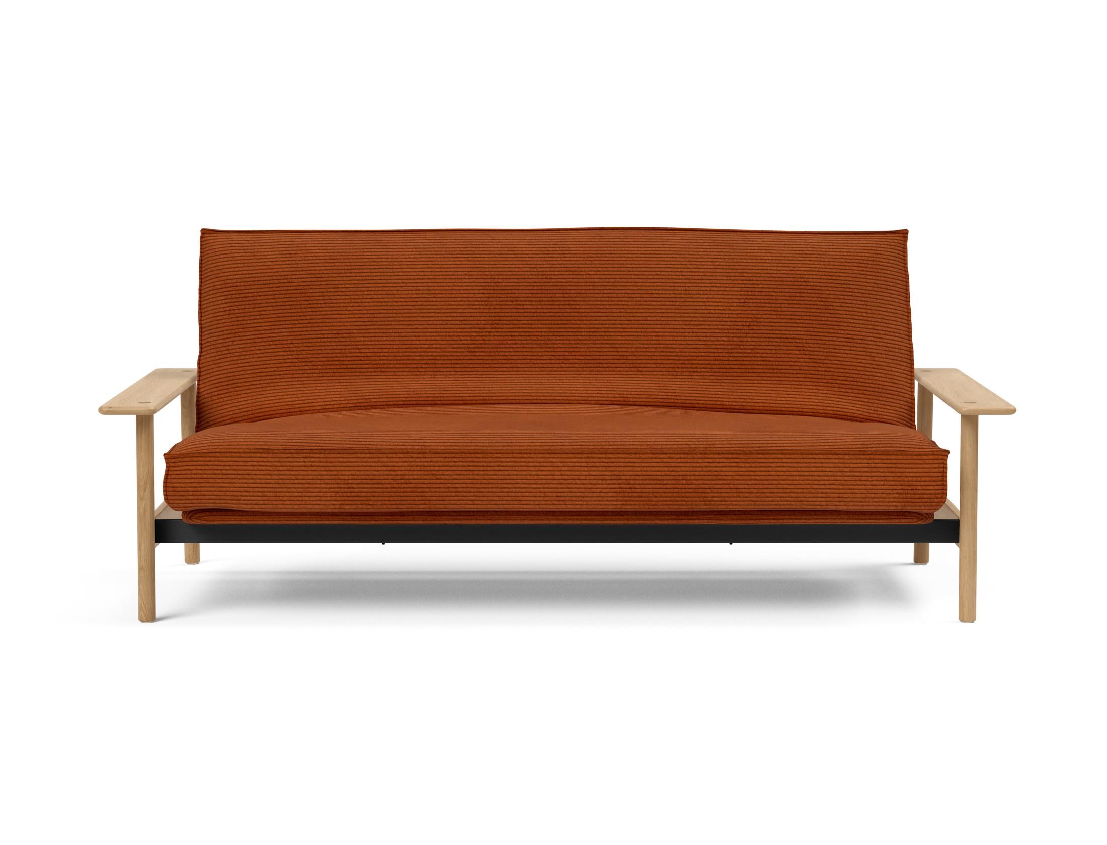Modernes Balder Bettsofa 140 in Soft Spring, ideal für gemütliche Wohnräume und als praktische Schlaflösung für Gäste.