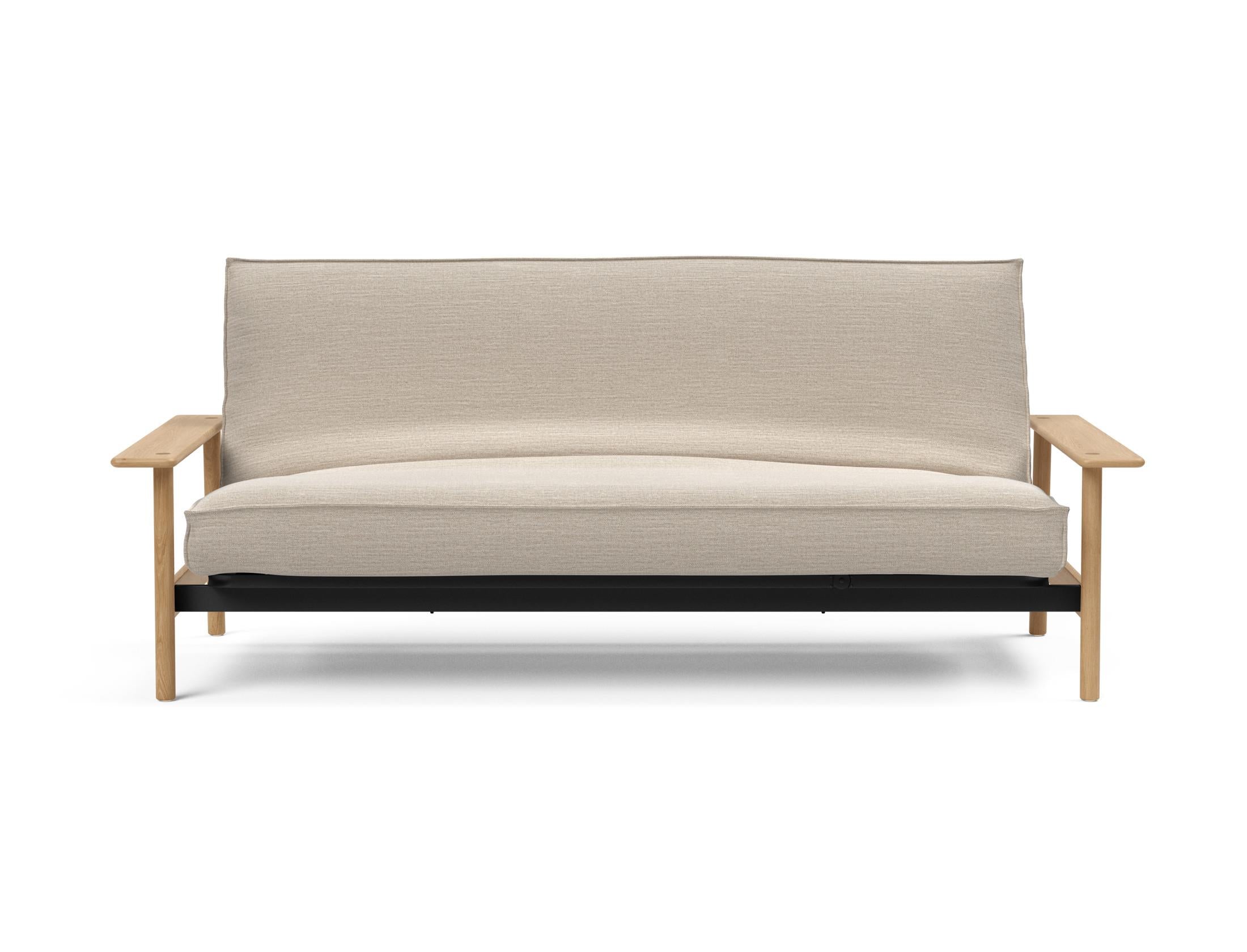 Elegantes Balder Bettsofa 140 von Innovation Living, ideal für entspannte Nächte und stilvolle Wohnräume, mit weichem Soft Spring Bezug.