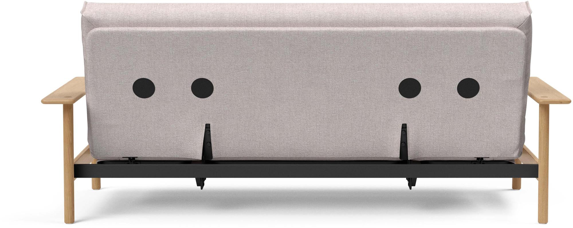 Erleben Sie das Balder Bettsofa 140 Nordic Cover von Innovation Living – modernes Design trifft auf vielseitige Nutzung für Ihr Zuhause.