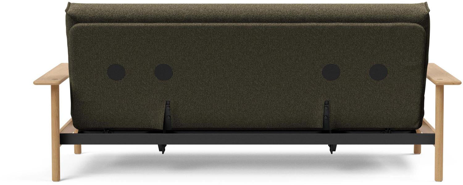 Erleben Sie das Balder Bettsofa 140 Nordic Cover von Innovation Living – modernes Design trifft auf vielseitige Nutzung für Ihr Zuhause.