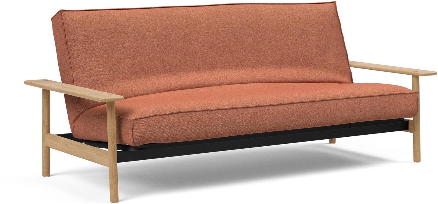 Erleben Sie das Balder Bettsofa 140 Sharp Plus Cover von Innovation Living – skandinavisches Design trifft auf höchsten Komfort und Funktionalität.