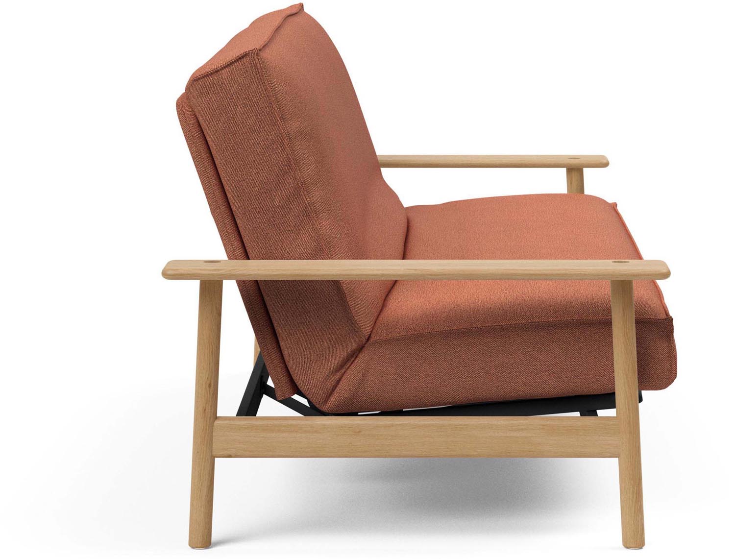 Erleben Sie das Balder Bettsofa 140 Sharp Plus Cover von Innovation Living – modern, funktional und ideal für kleine Räume.