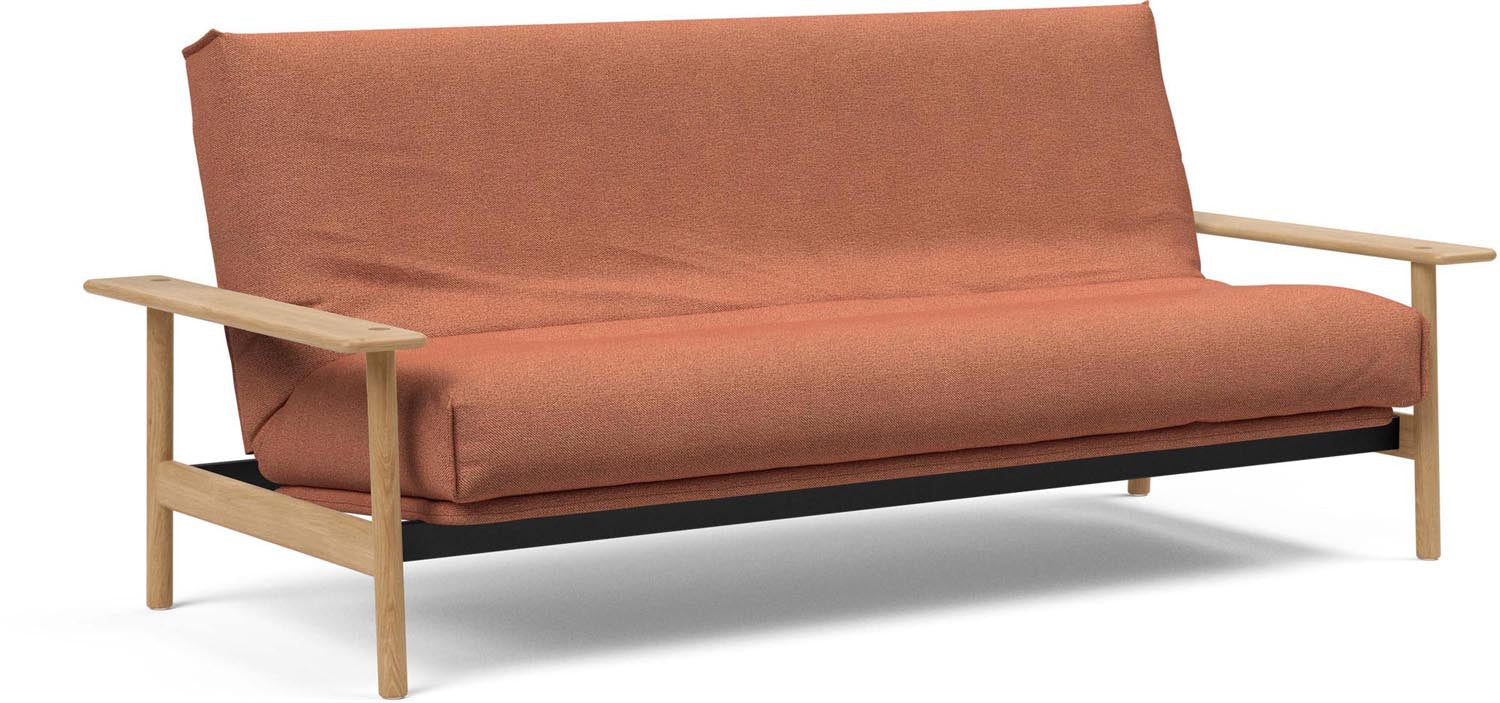 Erleben Sie das Balder Bettsofa 140 Nordic Cover von Innovation Living – modernes Design, vielseitig einsetzbar und perfekt für kleine Räume.