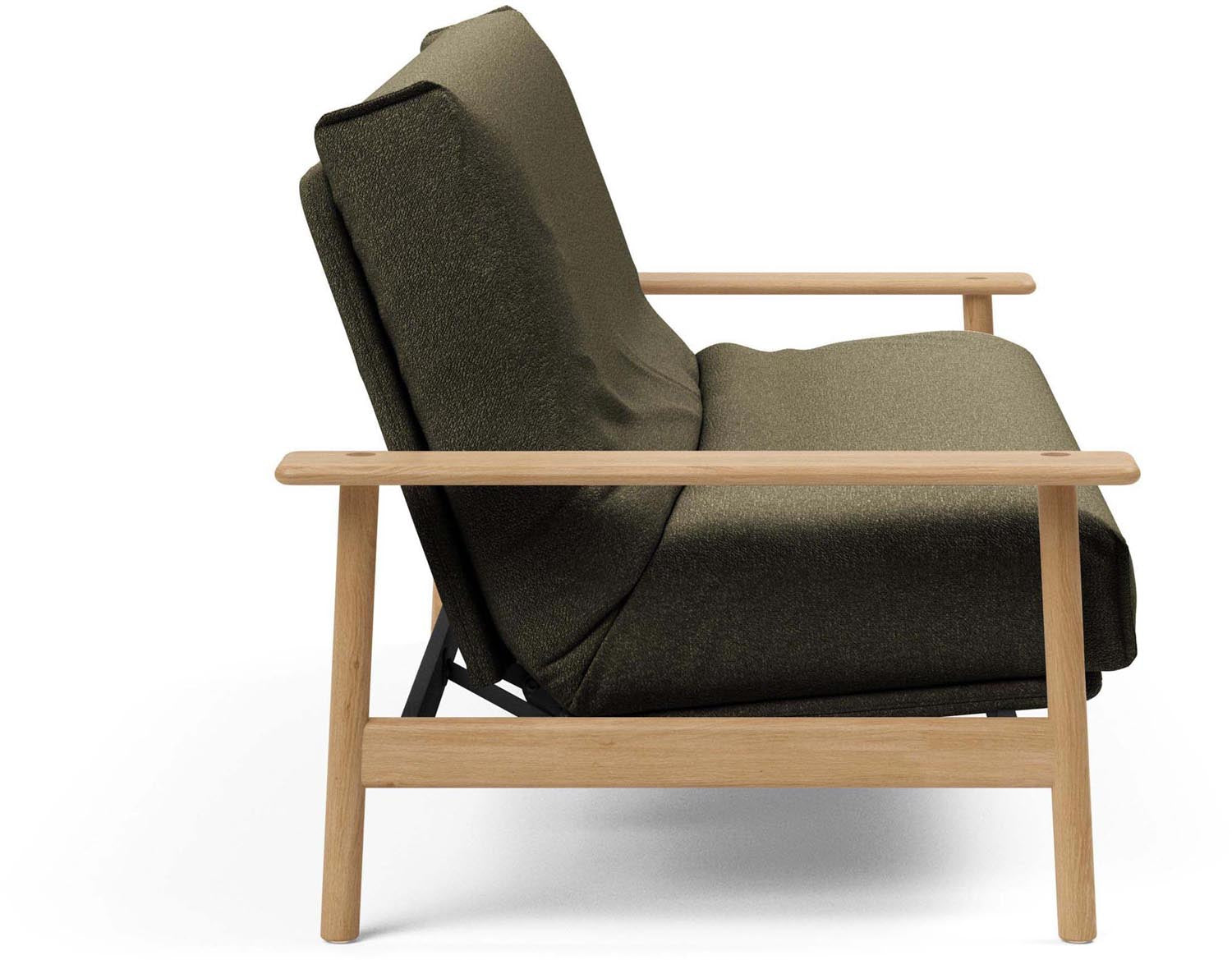 Entdecken Sie das Balder Bettsofa 140 Nordic Cover von Innovation Living – stilvoll, funktional und ideal für kleine Räume.