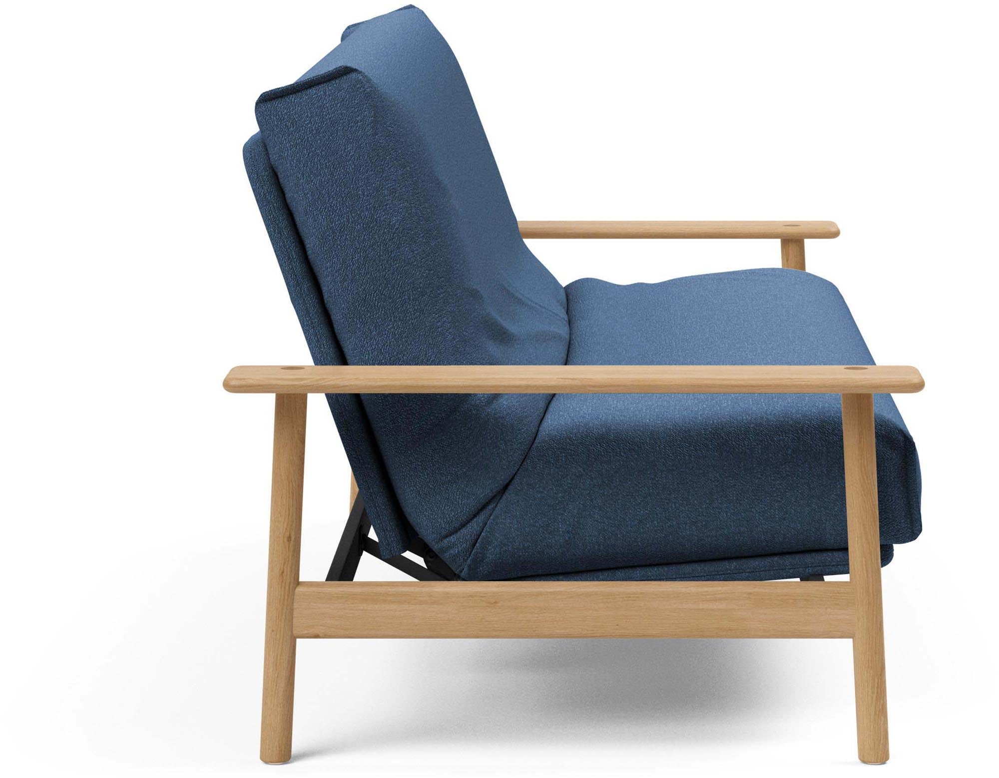 Entdecken Sie das Balder Bettsofa 140 Nordic Cover von Innovation Living – stilvoll, funktional und ideal für kleine Räume.