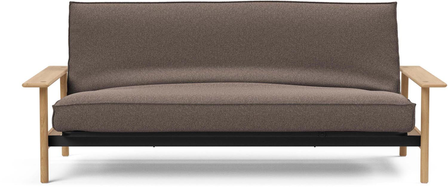 Erleben Sie das Balder Bettsofa 140 Sharp Plus Cover Latex von Innovation Living – eine perfekte Kombination aus modernem Stil und optimalem Schlafkomfort.