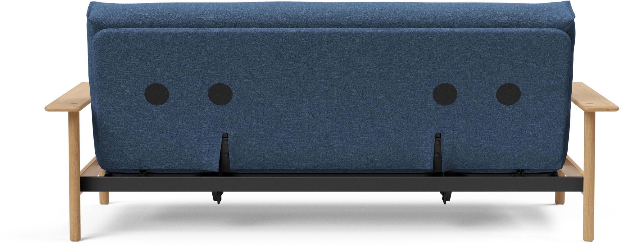 Erleben Sie das elegante Balder Bettsofa 140 Nordic Classic von Innovation Living – perfekt für zeitgemässe Einrichtung und gemütliche Schlafmomente.