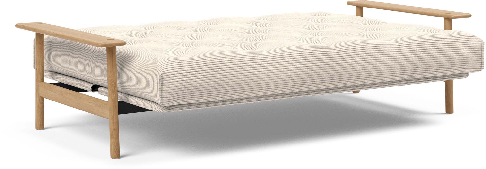 Erleben Sie das elegante Balder Bettsofa 140 Nordic Classic von Innovation Living – perfekt für zeitgemässe Einrichtung und gemütliche Schlafmomente.