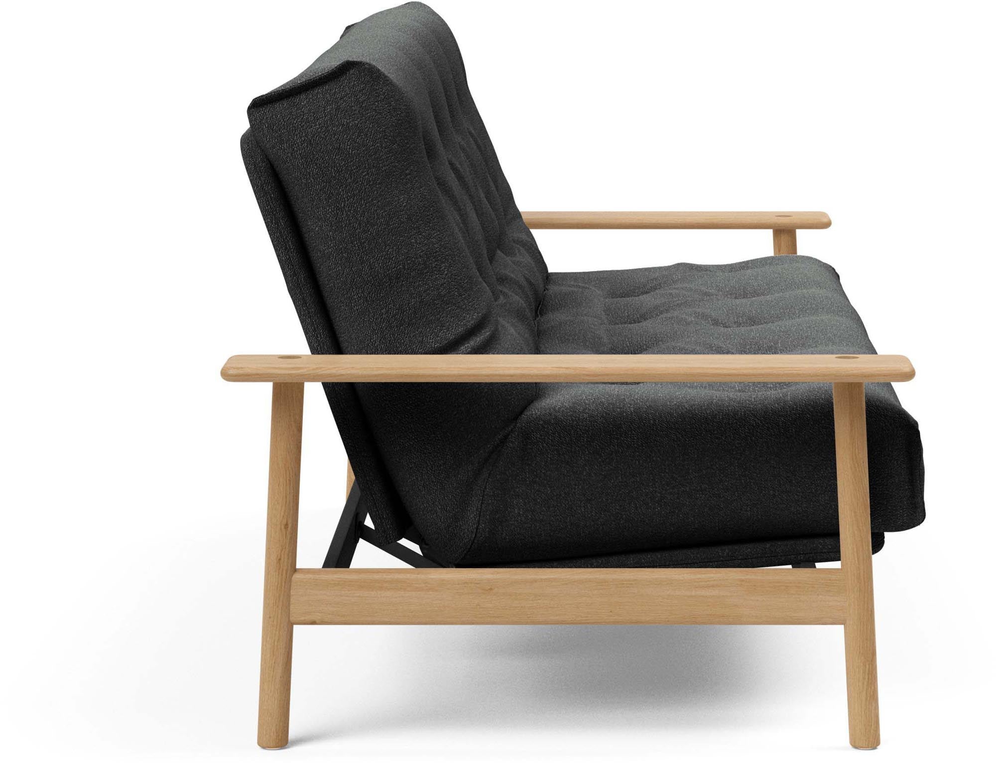 Erleben Sie das elegante Balder Bettsofa 140 Nordic Spring von Innovation Living – die perfekte Kombination aus modernem Design und vielseitiger Nutzung.
